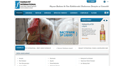 Desktop Screenshot of farmavet.com.tr